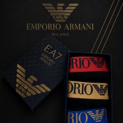 Emporio Armani EA7 — Мъжки боксерки 3бр/кутия #28