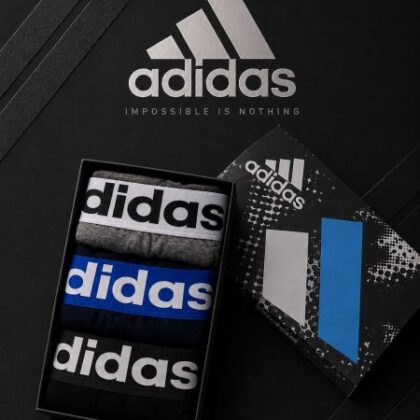 Adidas — Мъжки боксерки 3бр/кутия #38