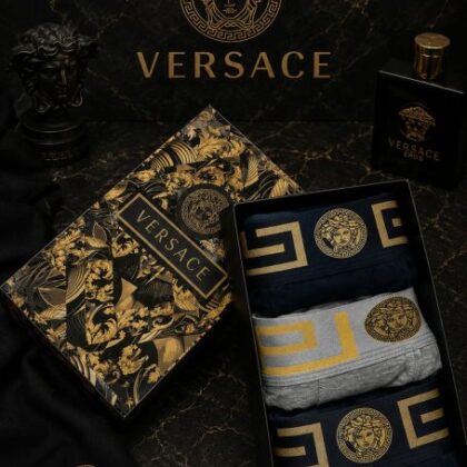 Versace — Мъжки боксерки 3бр/кутия #44