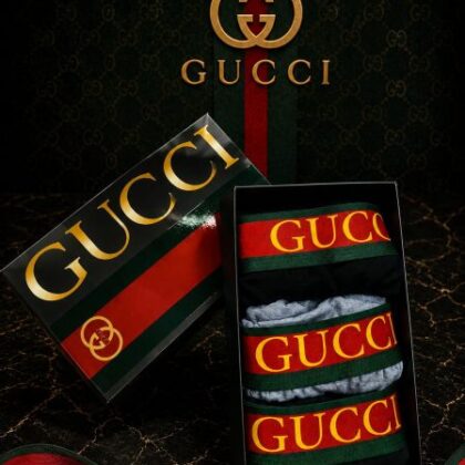 Gucci — Мъжки боксерки 3бр/кутия #55