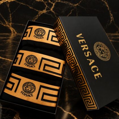 Versace — Мъжки боксерки 3бр/кутия #34